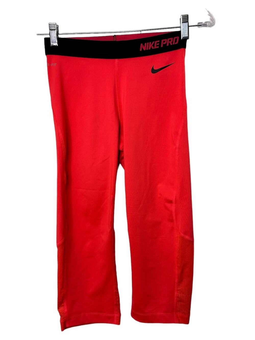 Nike Pro Hypercool Dri Fit Capris Coral Pink Women's Medium